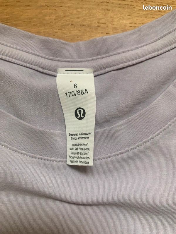 Haut d'entrainement Lululemon (image 3)