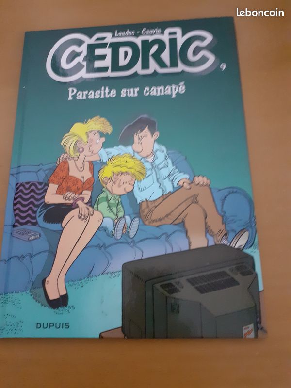 BD Cedric, N° 9: PARASITE SUR CANAPE B TBE (image 1)