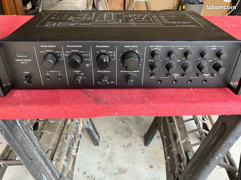 Préamplificateur Sansui AUDIO MIXER AX7 (image 1)