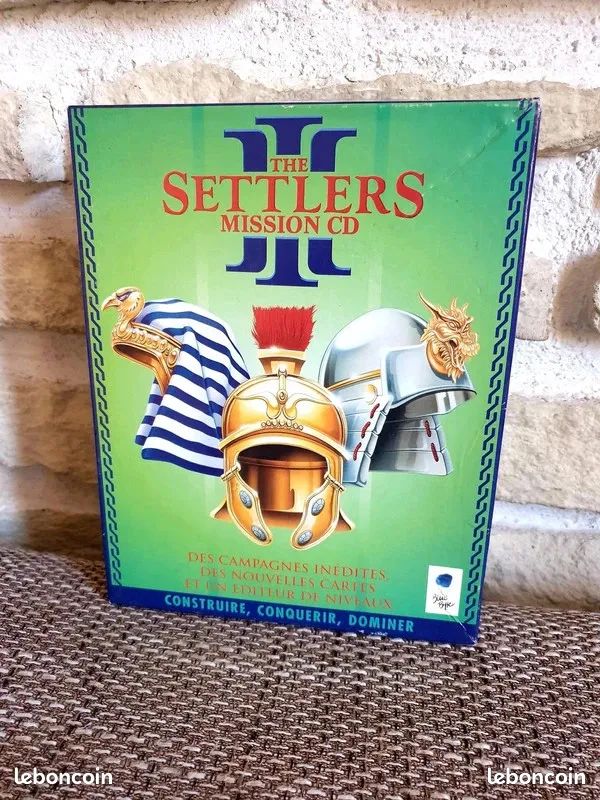 Jeu PC The Settlers - Big Box - Complet - Français - Blue Byte