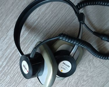 Casque Vintage Philips N6301 – Audio Hi-Fi, Prise Jack – Pour Ampli Et Chaîne