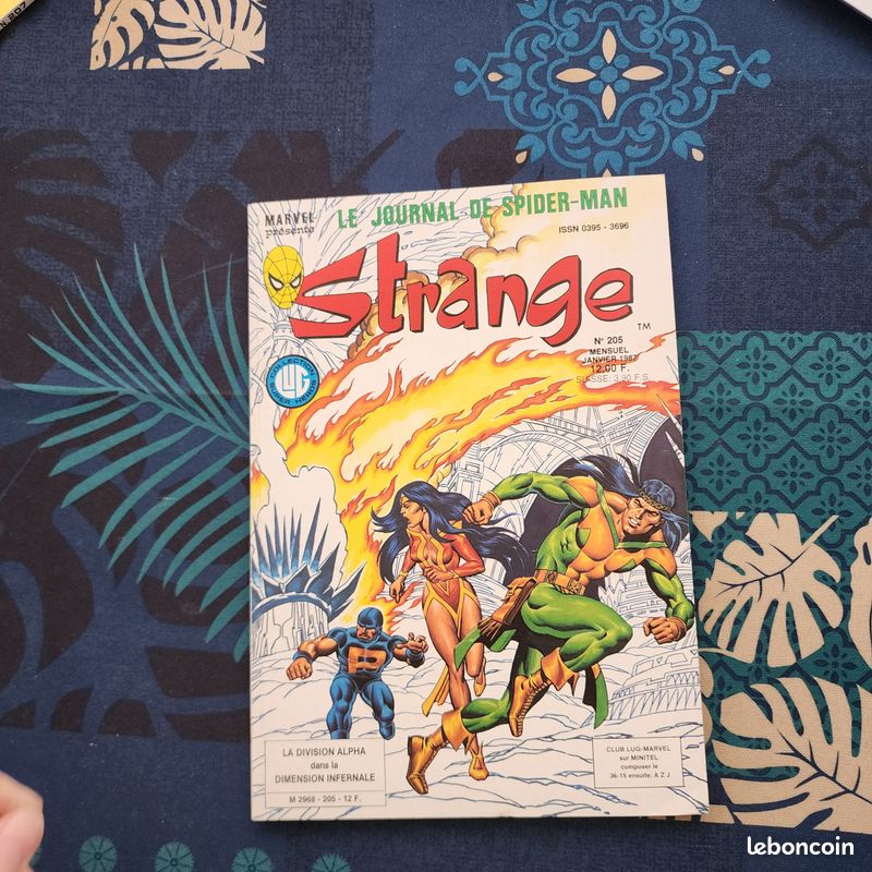 Comic/BD Editions Lug Strange n°205 (5 janvier 1987) (image 1)
