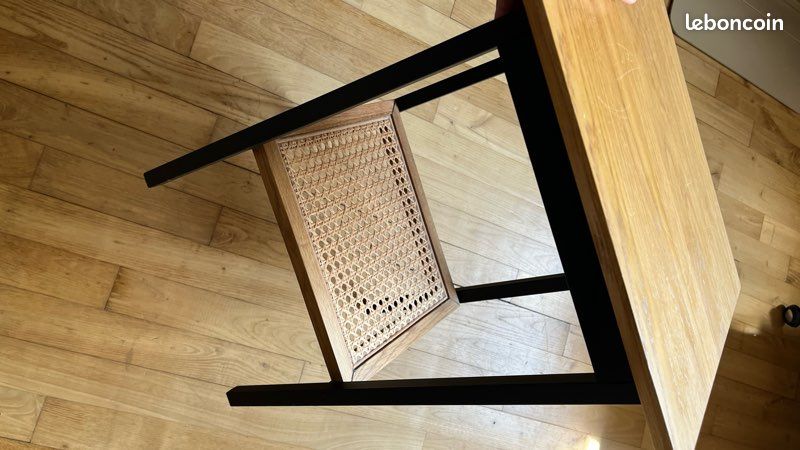 Table de chevet en bois et métal AMPM La redoute (image 6)