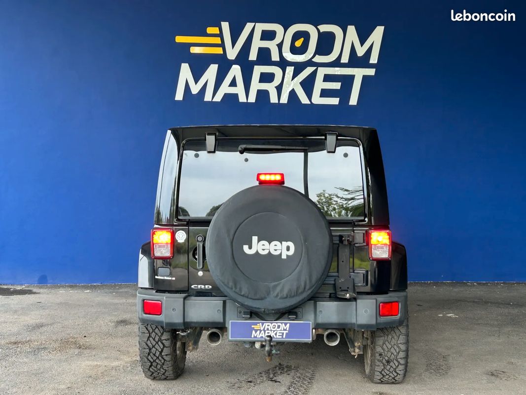 JEEP Wrangler 2.8 D 200ch Sahara - 2014 - 134 500 km - Boîte auto - GARANTIE 6 MOIS (image 8)