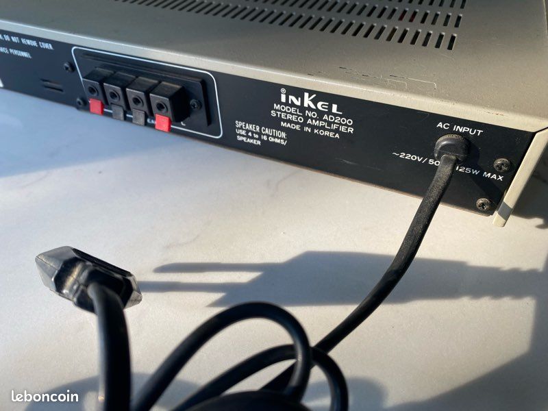 Hi-fi vintage : Amplificateur Inkel AD-200 (image 6)