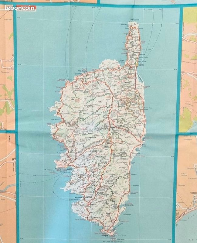 Carte du sud est de la France_Esso_1962*Reservé André (image 6)