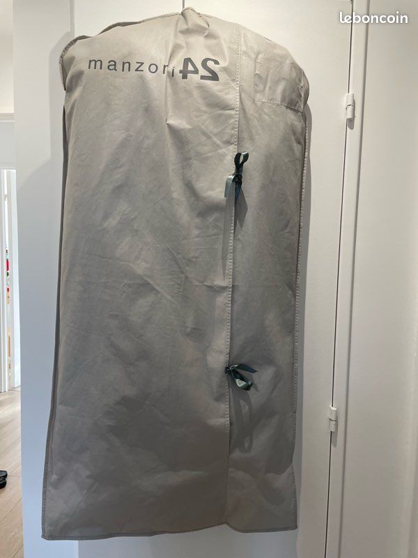 Manteau en fourrure avec une capuche en laine Manzoni 24 (image 19)
