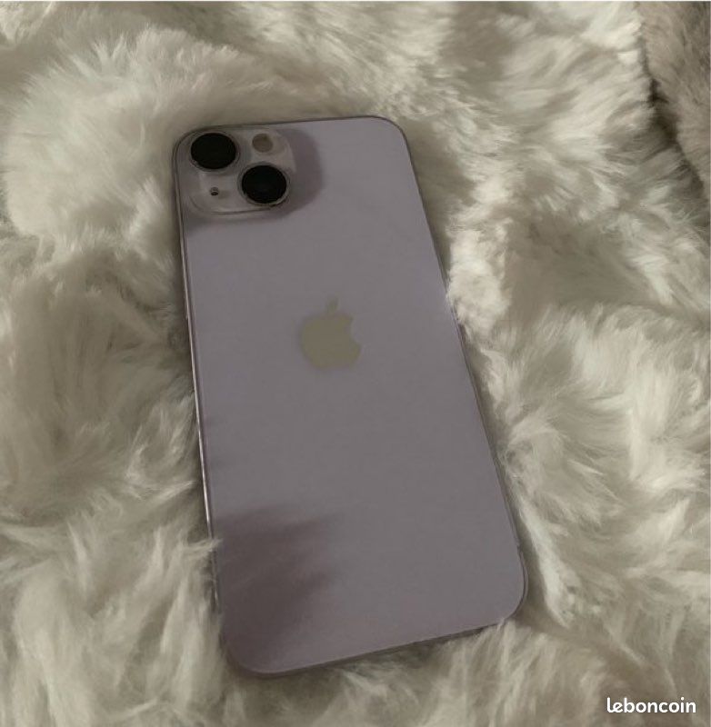 IPhone 14 Mauve – 128 Go – Très bon état (image 2)