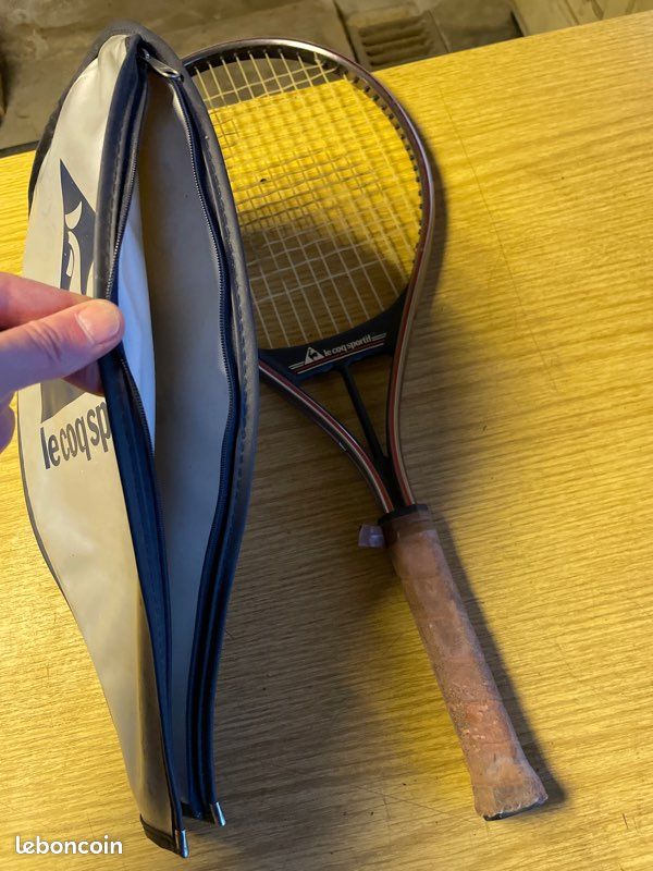 Sac De Tennis Vintage Yannick Noah – Le Coq Sportif – Collectionneur