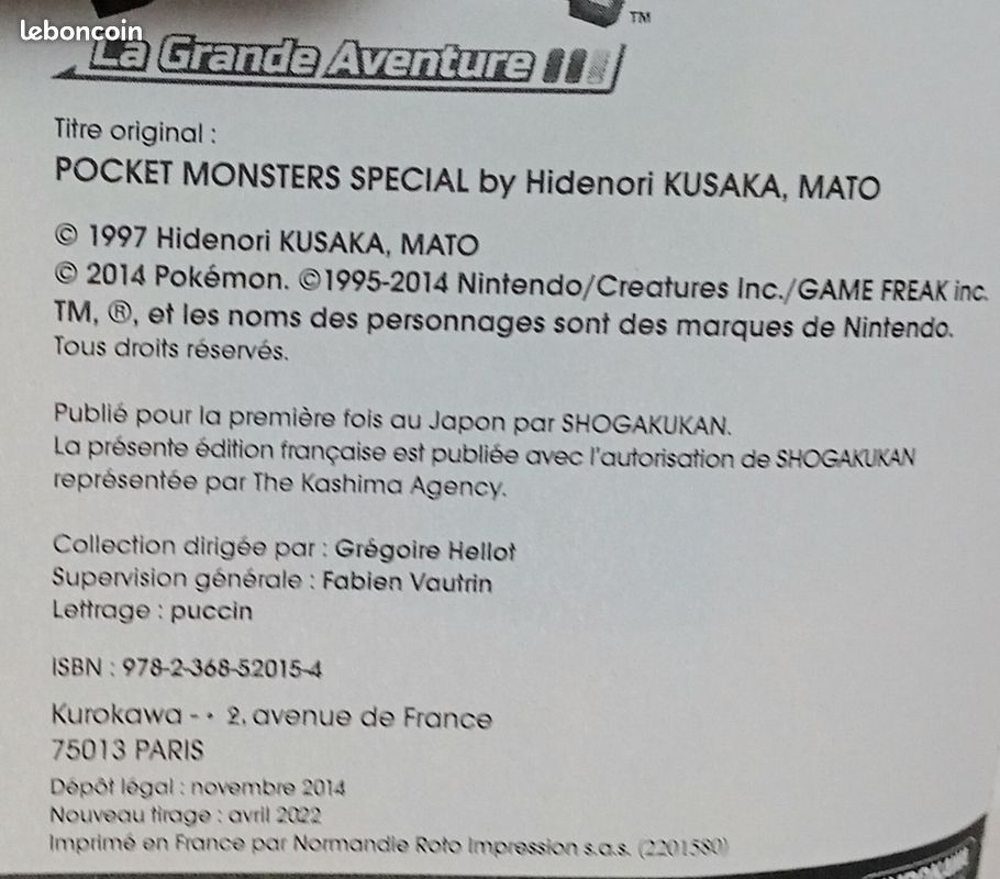 Pokémon la grande aventure. Tomes 1 à 3 (image 10)