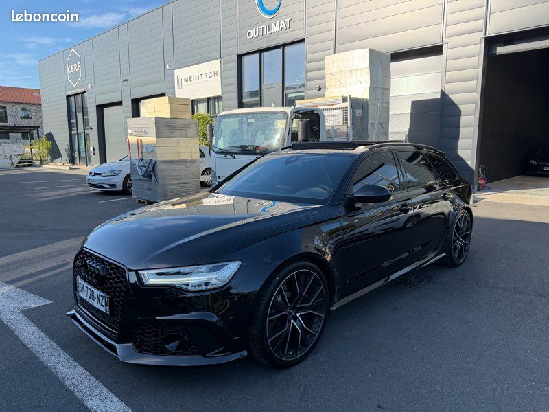 Audi RS6 Avant Performance 4.0 TFSI V8 605 ch – Attelage – Apple CarPlay – Historique Audi (image 8)