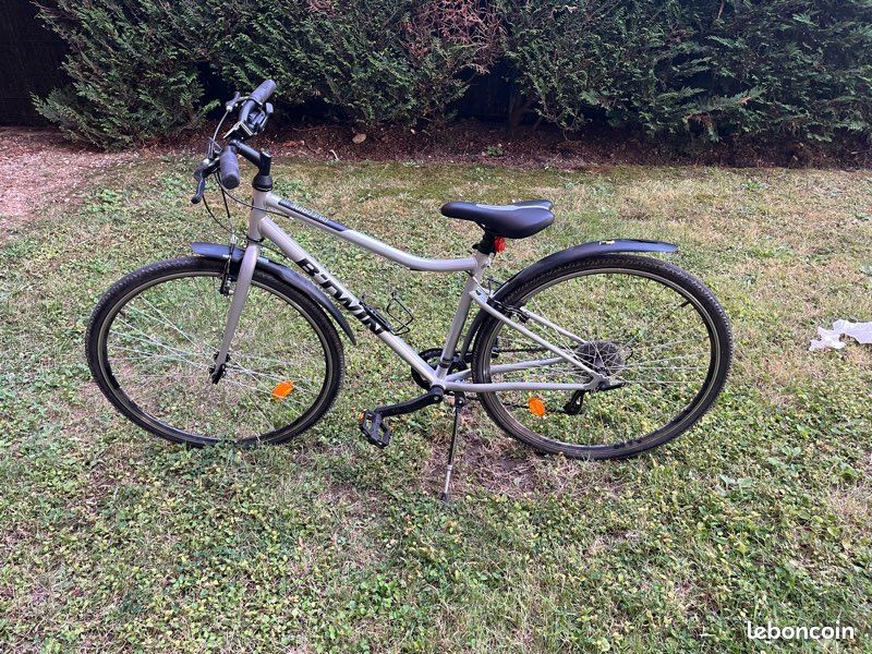 Vélo tout chemin riverside 120 gris (image 3)