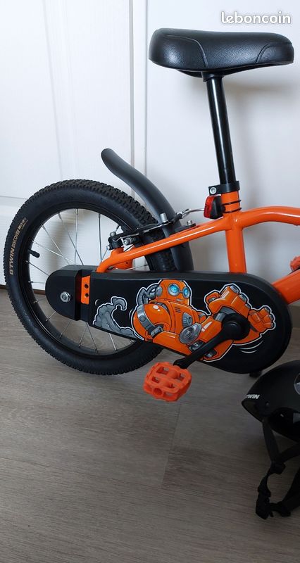 Velo Course Bicycle Velo Occasion Enfant BTWIN Velo 16 Pouces 4-6