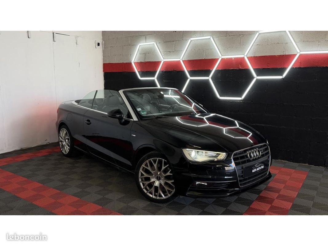 AUDI A3 Cabriolet 1.8 TFSI - 180 - BV S-Tronic 7 8V CABRIOLET S Line PHASE 1 (image 1)