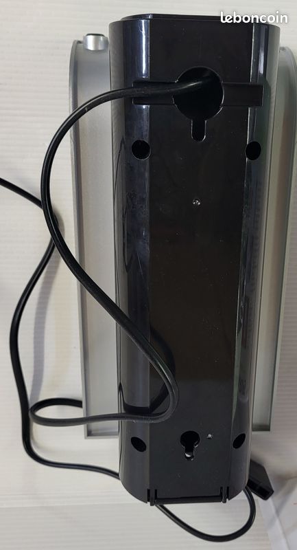 Ouvre-boîte Électrique Krups Gve1 - Affûteur Inclus - Métal/Plastique Gris - Neuf