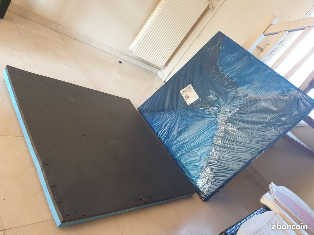 Eyepower Tapis Puzzle de Fitness 90x90cm Protection Sol de