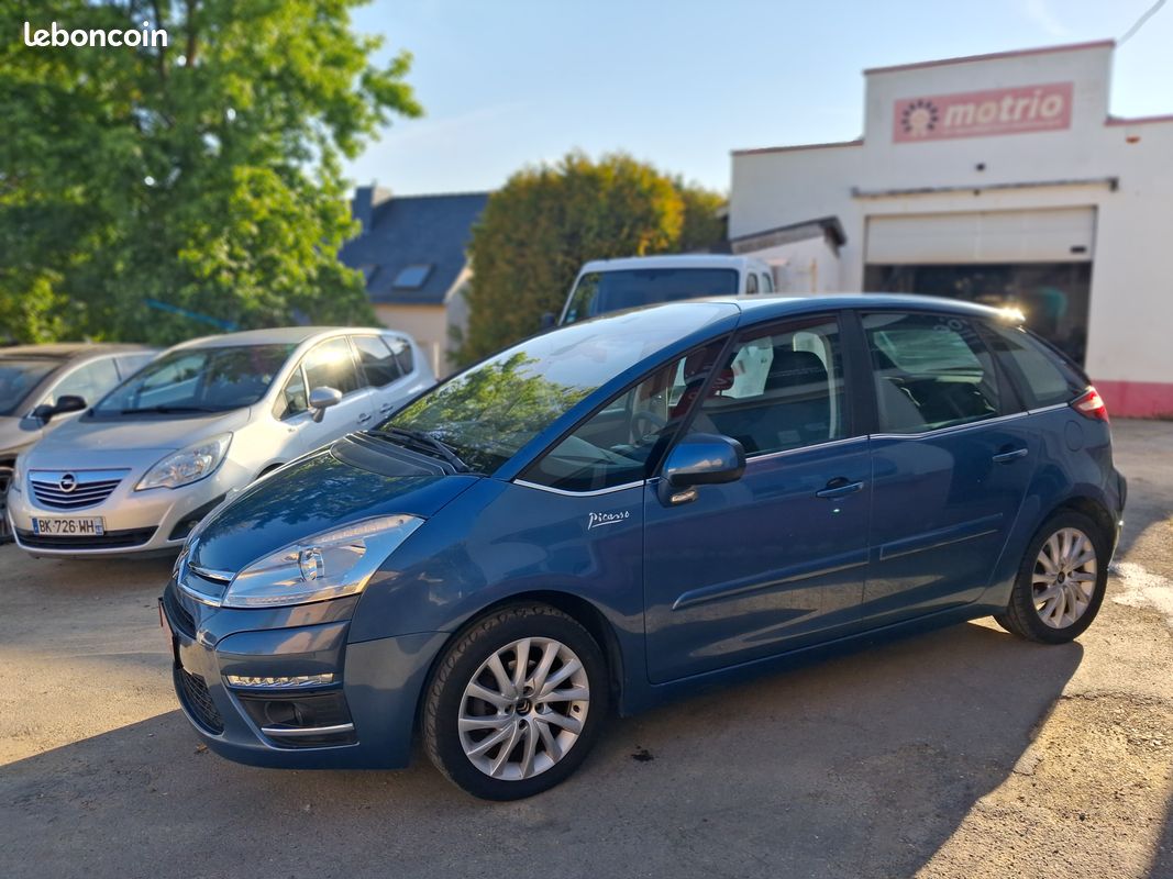 CITROEN C4 PICASSO HDi 110 FAP Airdream Airplay, monospace compact, bleu, 6 cv, 5 portes, (image 2)