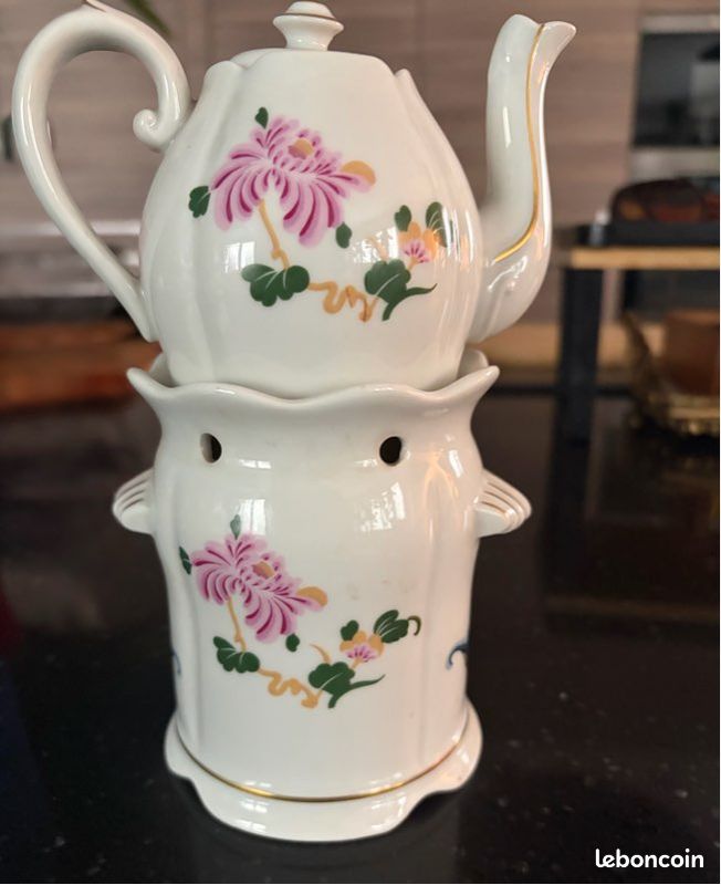 Petite théière porcelaine (image 3)