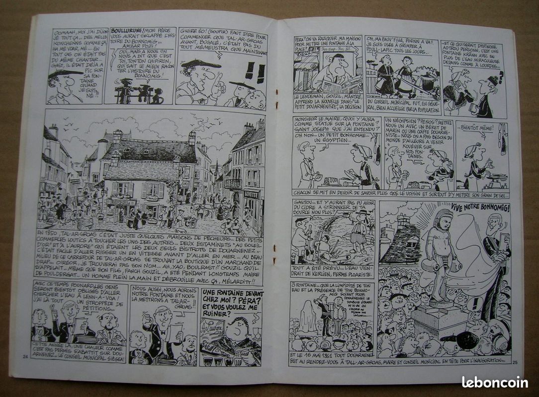 LE BONNOMIG DES PENN-SARDINN - BD de Charles KERIVEL - EO de 1980 en BE+ (image 5)