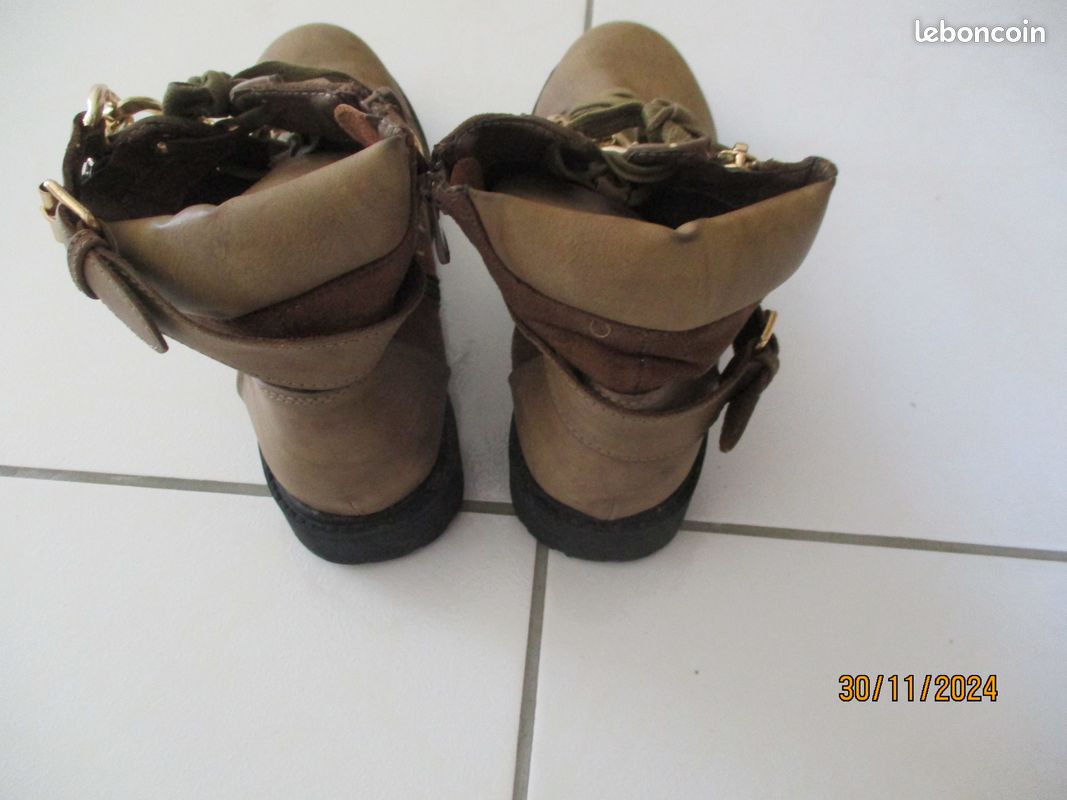 Bottines hiver chaudes T 38 trop grandes portées une fois voir proposistion (image 4)