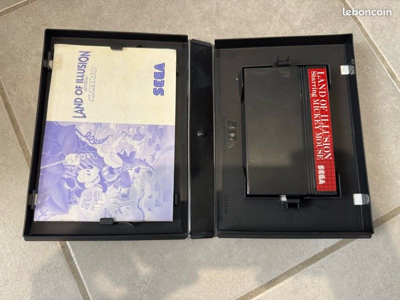 Jeu Sega Master System Land of Illusion starring Mickey Mouse complet en boîte (image 4)