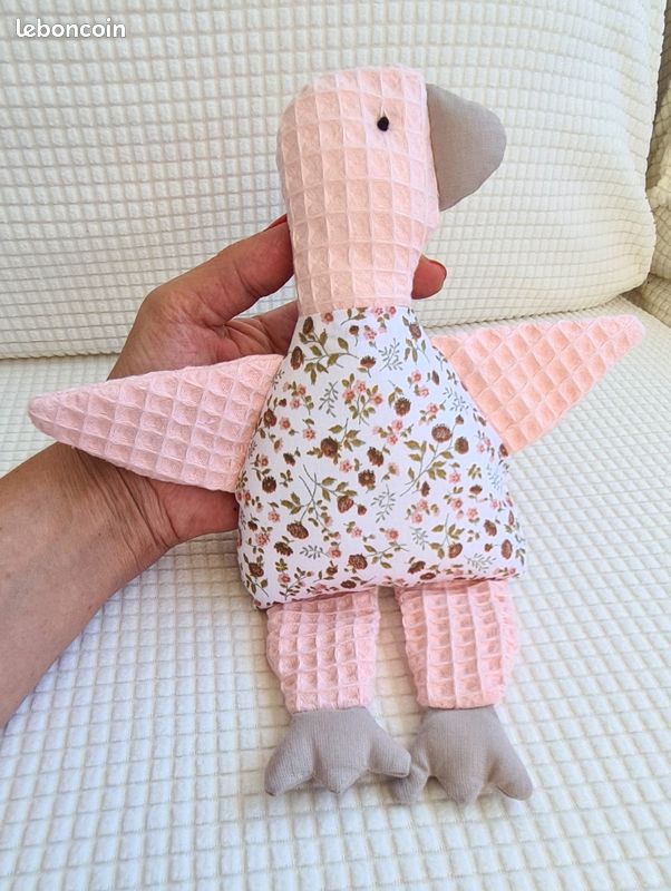 Doudou oiseau pour fille (image 3)