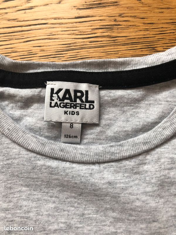 Ensemble short et tee shirt 8 ans karl lagerfield (image 5)