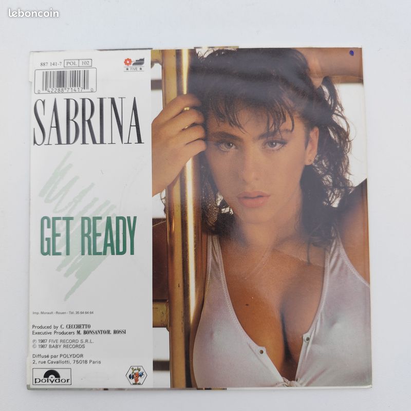Vinyle 45 tours - Sabrina - Boys (summertime love) (image 2)