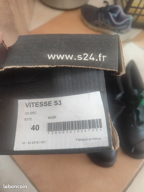 Chaussures de sécurité Taille 40 (image 3)