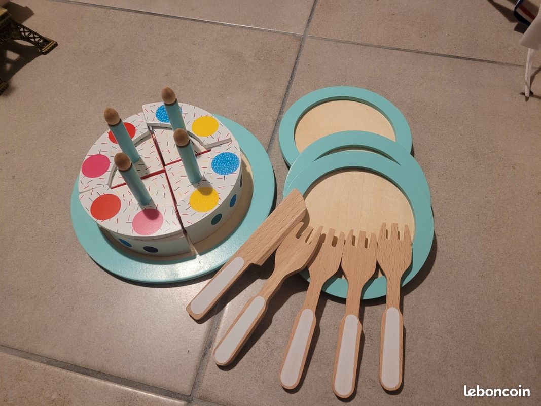 Gateau d'anniversaire en bois oxybul (image 1)