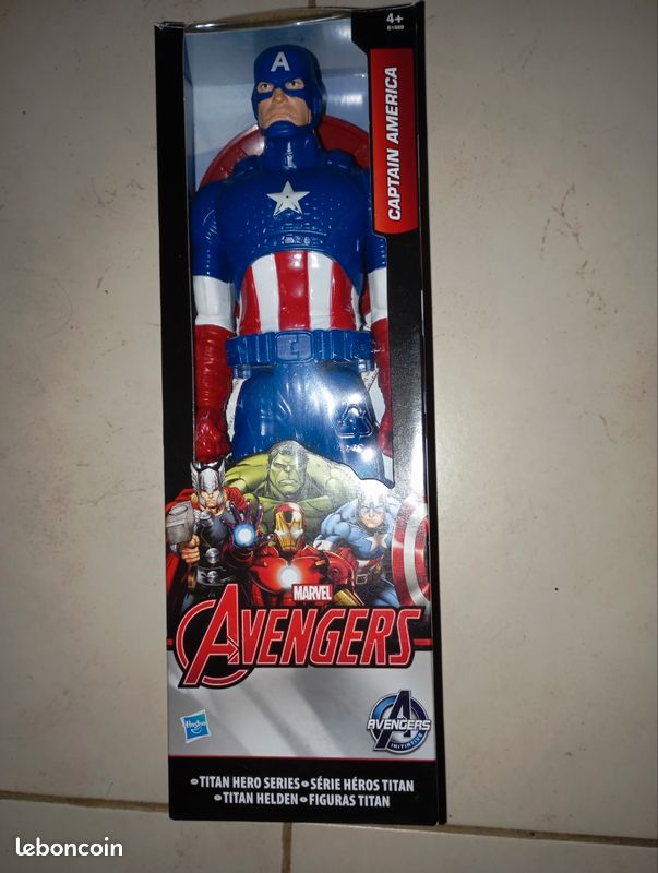 Figura Capitán América 30cm Avengers Titan Hero Series Figura Capitán América 30cm Avengers Titan Hero Series