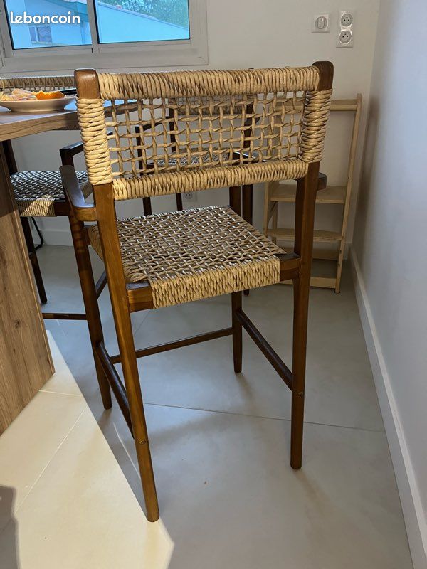 Tabouret Sklum Teck 65cm (image 2)