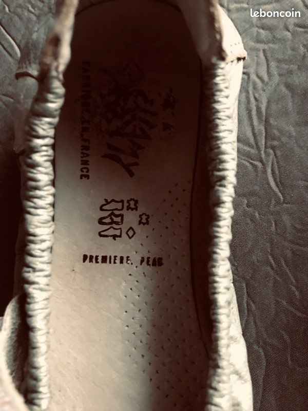 Ballerines gris/argent fille BELLAMY (image 5)
