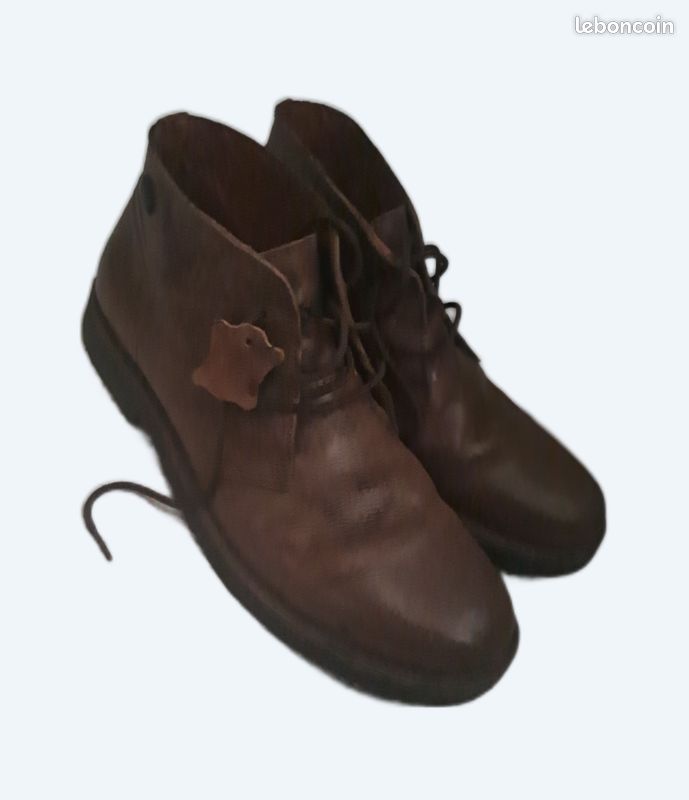 Vente paire chaussure homme en cuir (image 1)