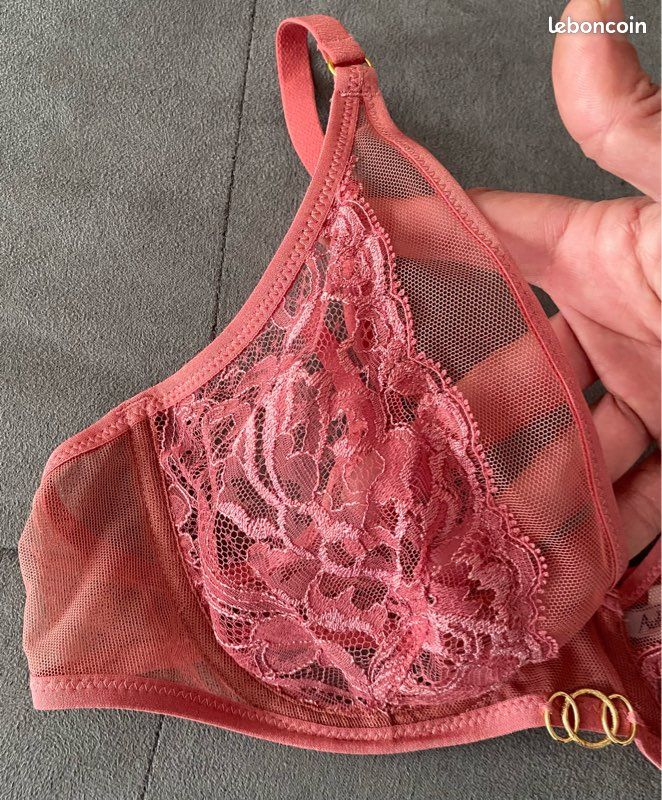 cSoutien-gorge plongeant armatures - Vert Aubade Danse Des Sens - Lemon