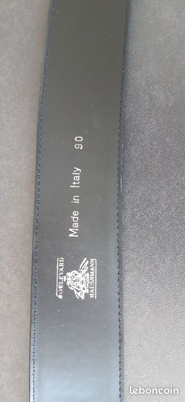 Ceinture bleu- marine made in italy (image 7)