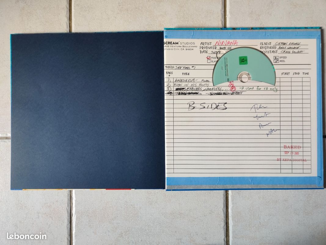NIRVANA - Nevermind / coffret 20th Anniversary (image 6)