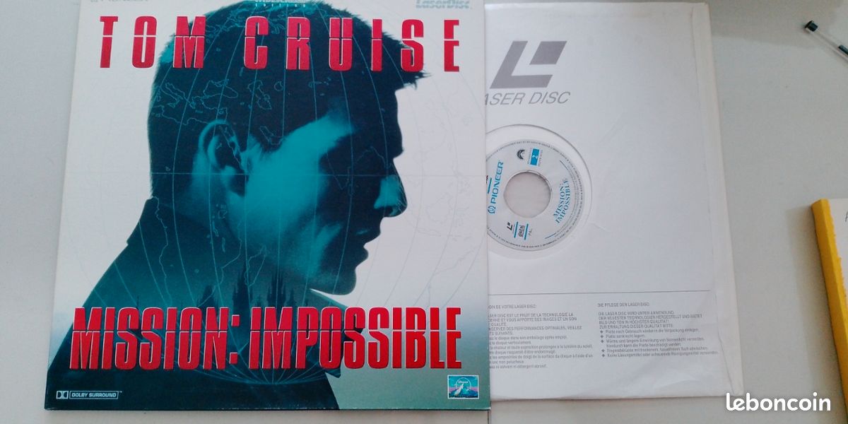 Laserdisc Mission impossible (image 1)