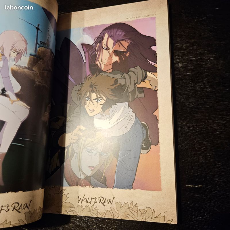 Wolf's Rain - Artbook officiel - 216 pages - Neuf - Studio Bones (image 9)