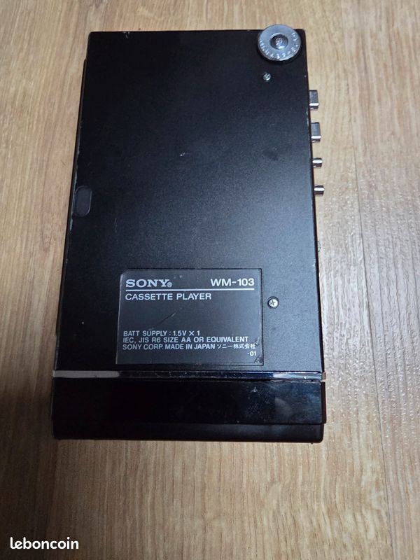 Walkman Sony wm 103 - Photo, audio & vidéo