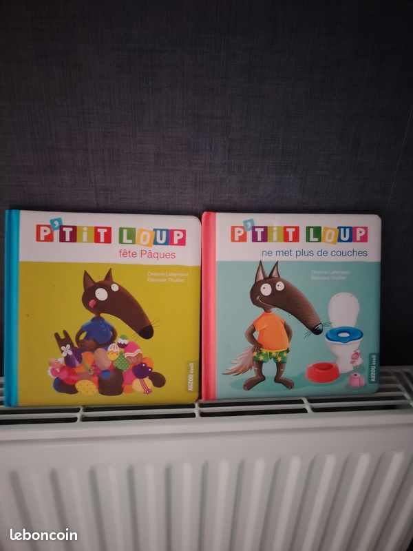 Lot de 2 livres petit loup (image 1)