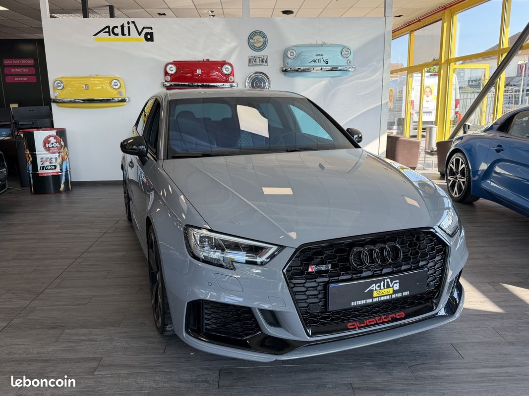 Audi RS3 Sportback 2.5l TFSI 400Ch DAZA Gris Nardo (image 1)