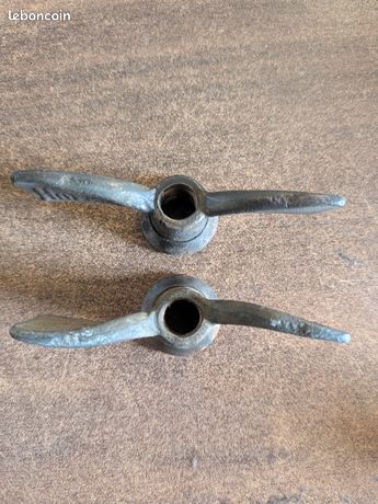 Lot D'écrous Papillon HURET SOVA Pour Roue De Vélo - Laiton Vintage - Fabrication Française