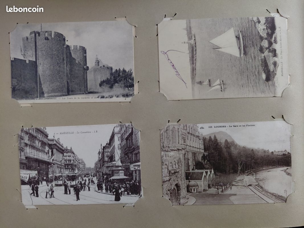 Album de 280 cartes postales anciennes (image 17)