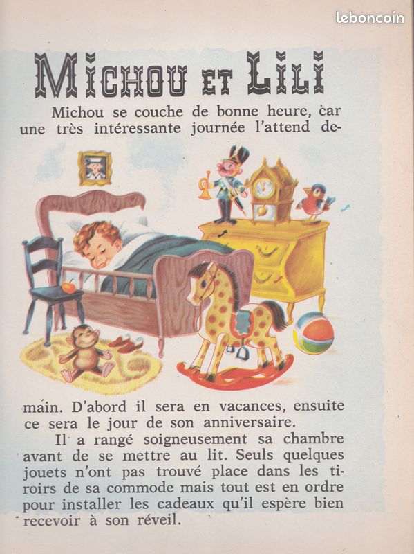MICHOU et LILI - TOURET - 1950/1960 (image 3)