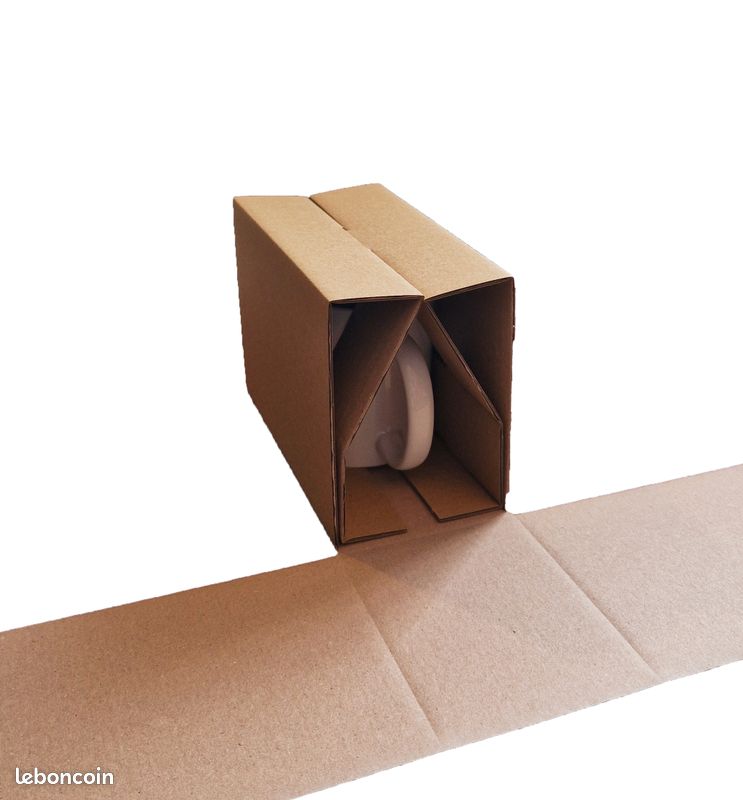 Lot de 116 cartons emballages pour expédition de mugs – neufs (jamais utilisés) (image 5)