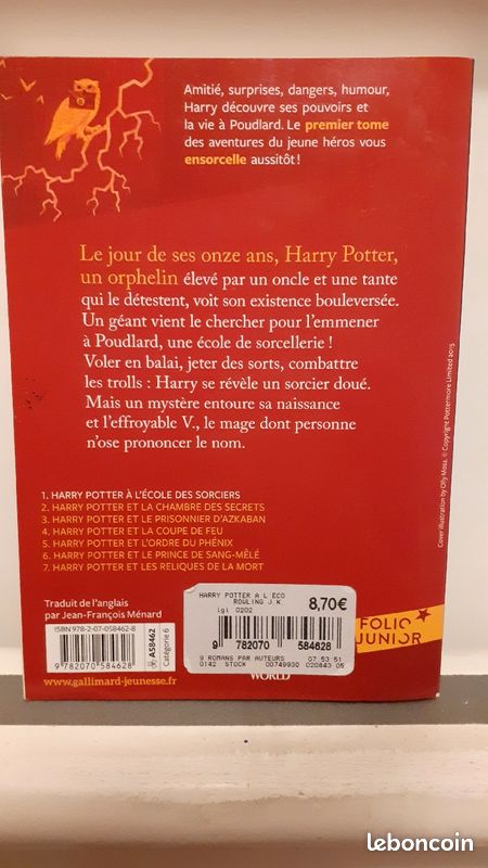HARRY POTTER : à l école des sorciers tome 1 (image 2)