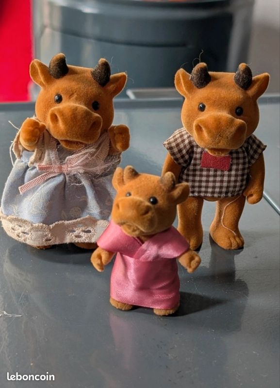 Sylvanian Families - 5214 - La famille singe Sylvanian Families : King Jouet Suisse, Figurines Sylvanian Families