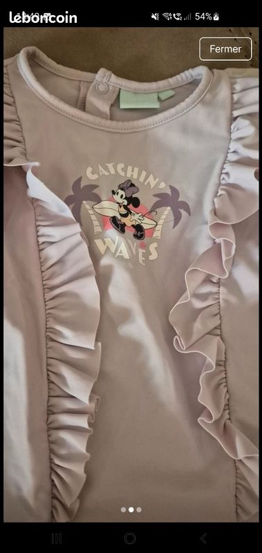 Maillot de bain 2 pièce disney (image 2)