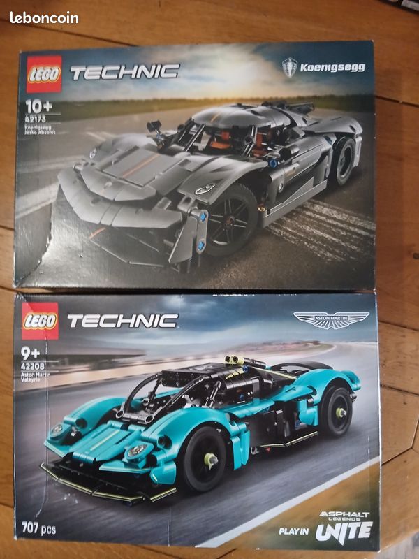 Lot 2 boîtes Lego technic vide 42173 et 42208 (image 1)